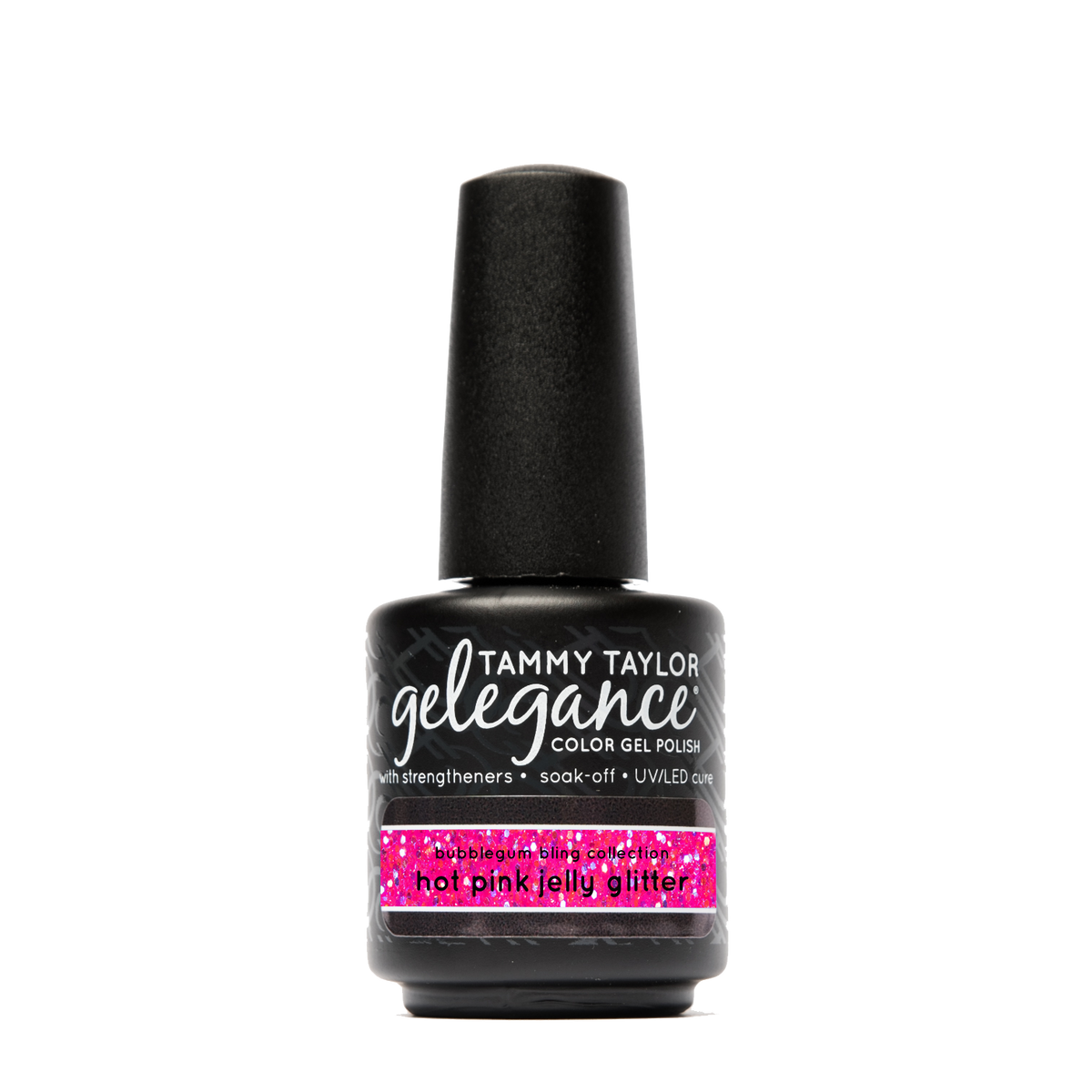 Tammy Taylor Gelegance - Hot Pink Jelly - Glitter