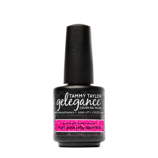 Tammy Taylor Gelegance - Hot Pink Jelly - Sparkle