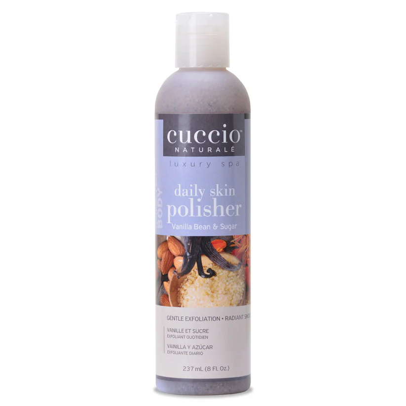 Cuccio Daily Skin Polisher Vanilla Bean & Sugar 8oz