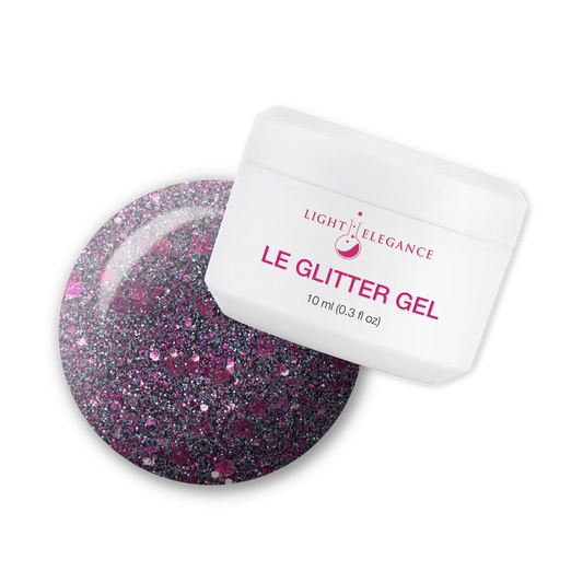 Light Elegance - Part Time Pessimist Glitter Gel (10ml)