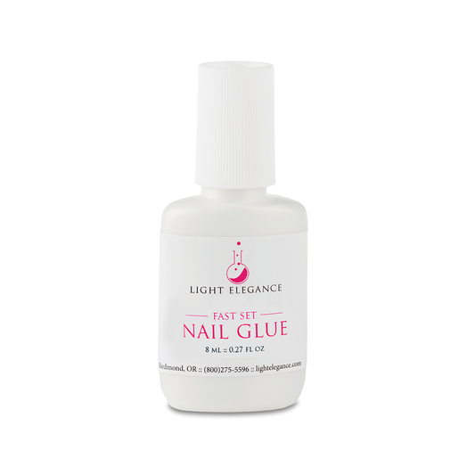 Light Elegance - Fast Set Brush On Nail Glue