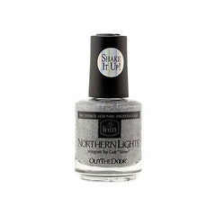 Inm Nothern Lights Hologram Top Coat - Silver