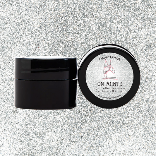 Tammy Taylor - On Point Light Reflective Silver Art Gel .25oz