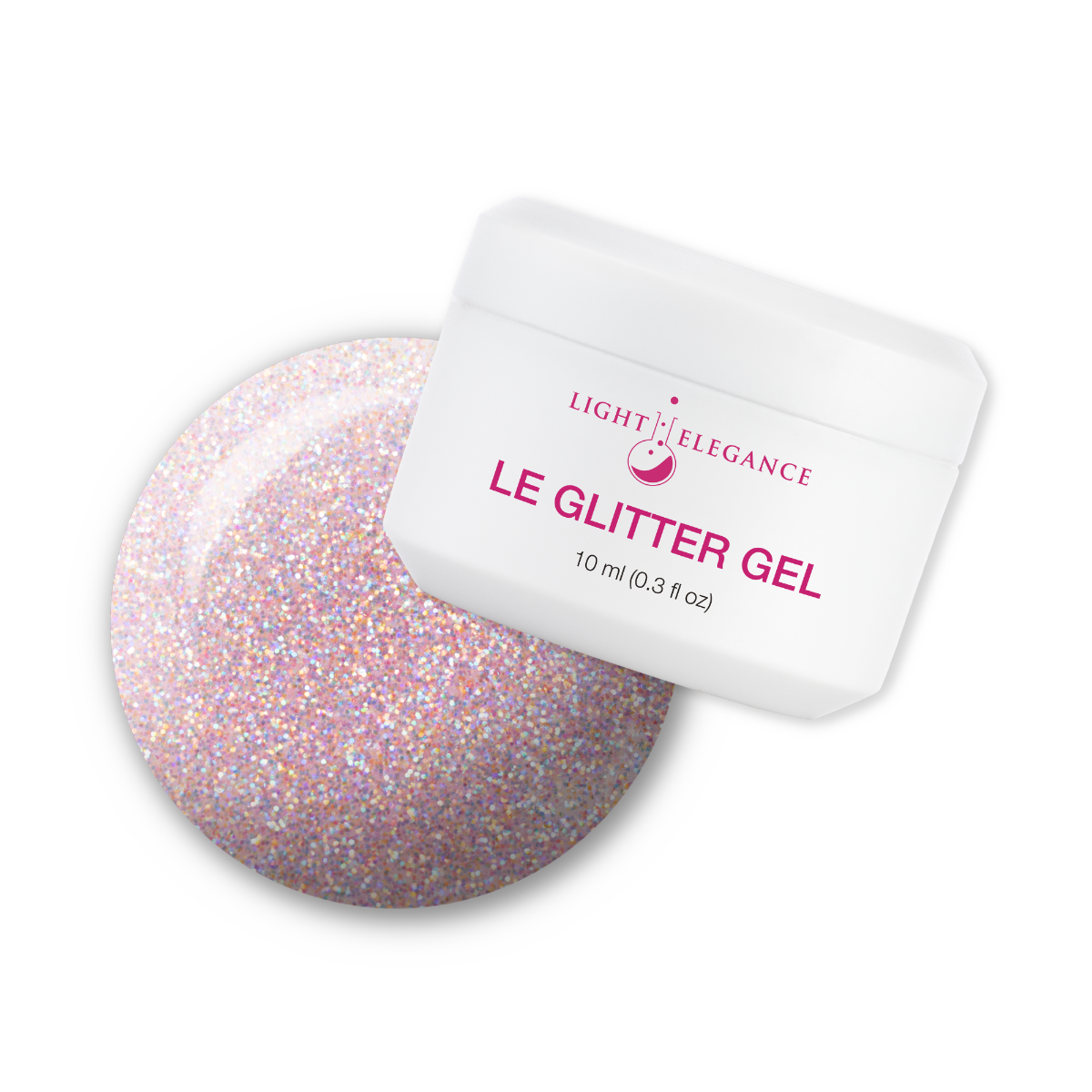 Light Elegance - Over The Moon Glitter Gel - 10ml