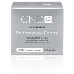 CND Performance Forms Clear (300pk)