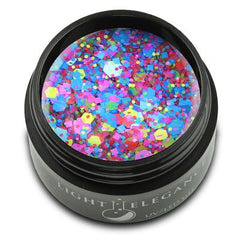 Light Elegance - Sangria Glitter Gel - 17ml