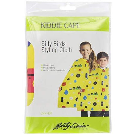 Betty Dain Silly Birds Kiddie Shampoo Cape