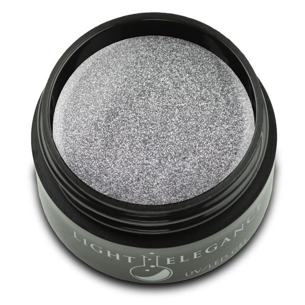 Light Elegance - Silver Sparkle Glitter Gel 17ml