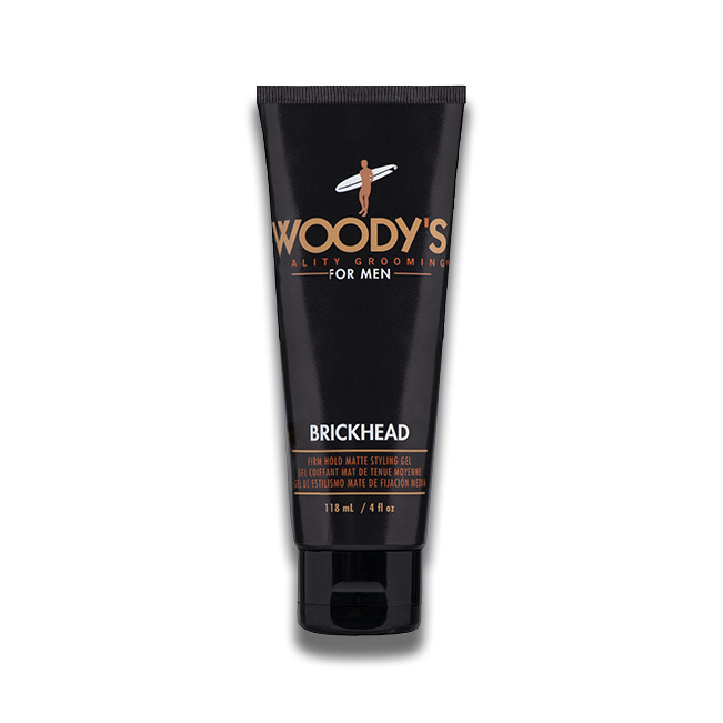 Woodys Brickhead Firm Styling Gel 4oz