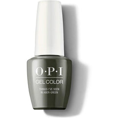 OPI GelColor - Things I've Seen In Aber-Green (GC U15)